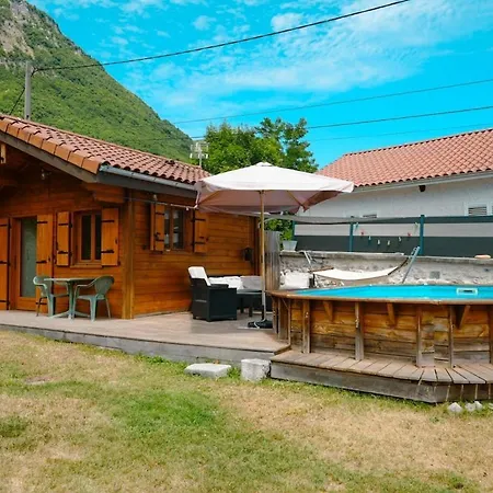 Petit Avec Piscine Privee Alpehytte Lumbin